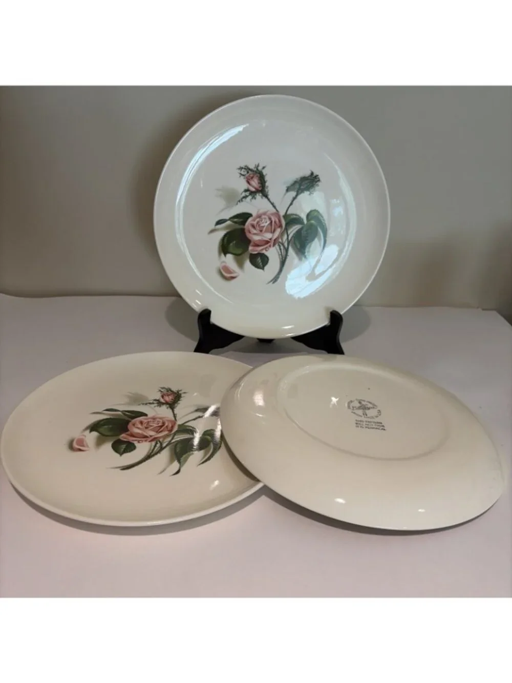 Universal Ballerina Moss Rose Dinner Plates 10
